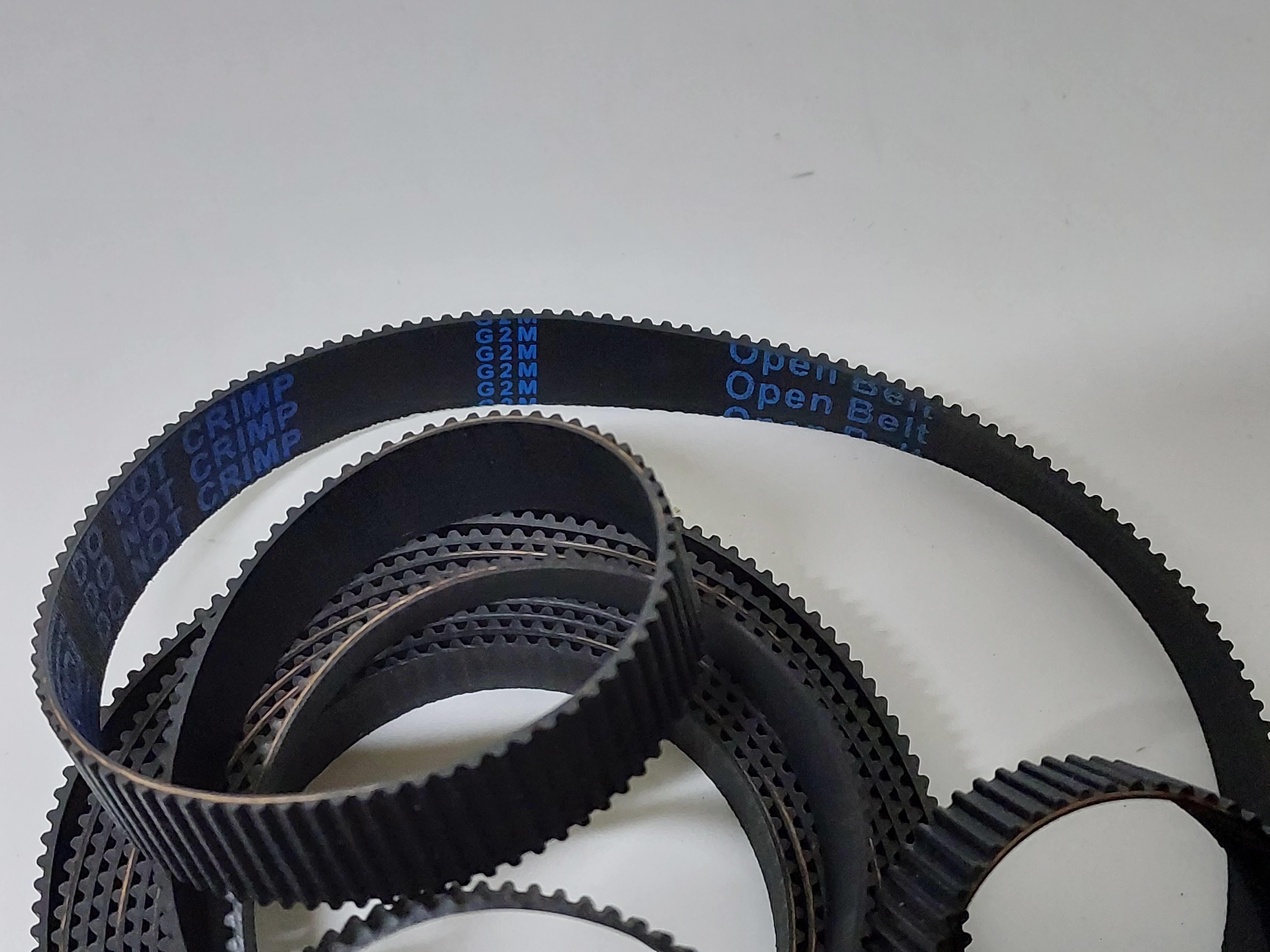 2GT 12MM Açık Uçlu Kauçuk Zaman Kayış
