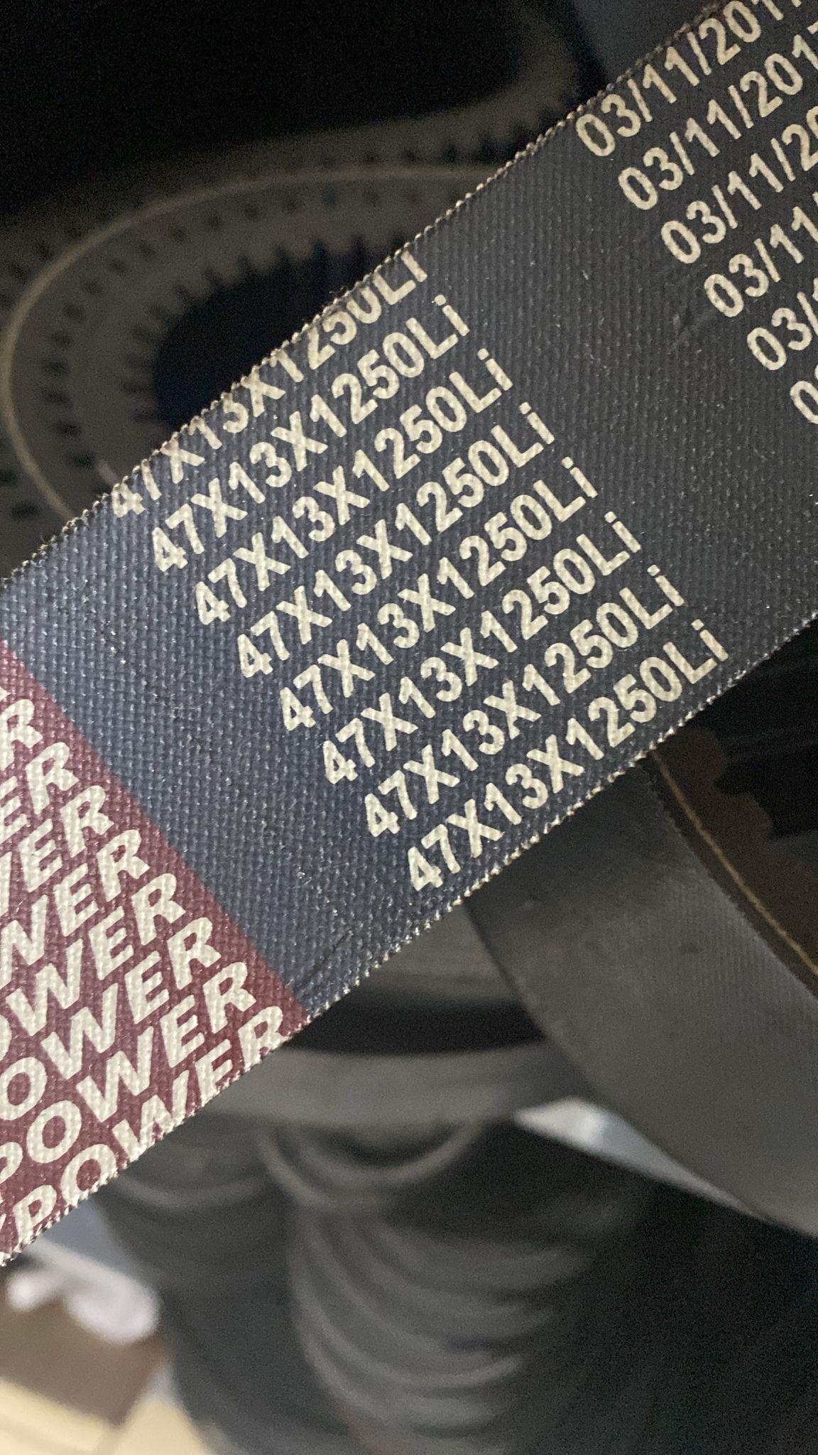 47X13X1250 Varyatör Kayışı