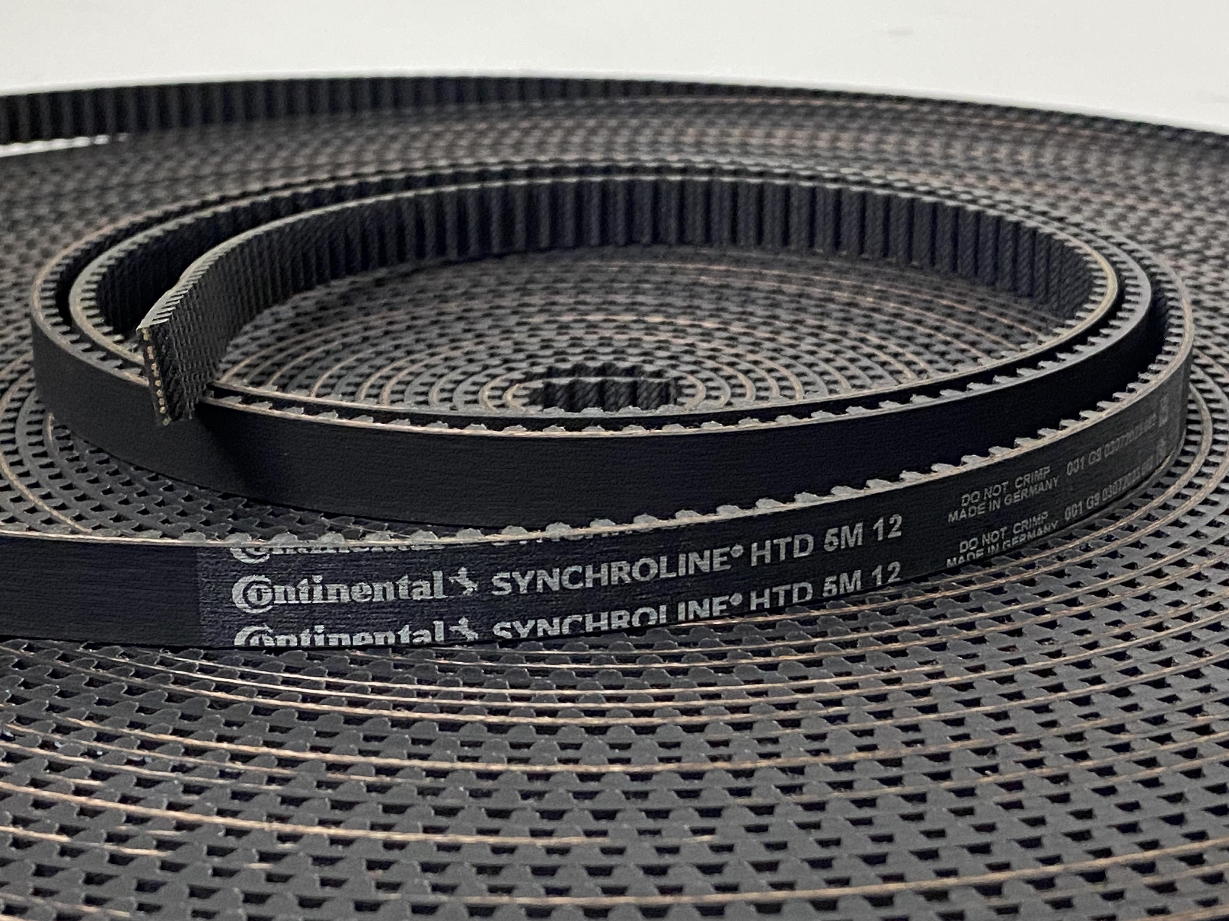 HTD5M 12MM Contitech Açık Uçlu Kauçuk Zaman Kayış