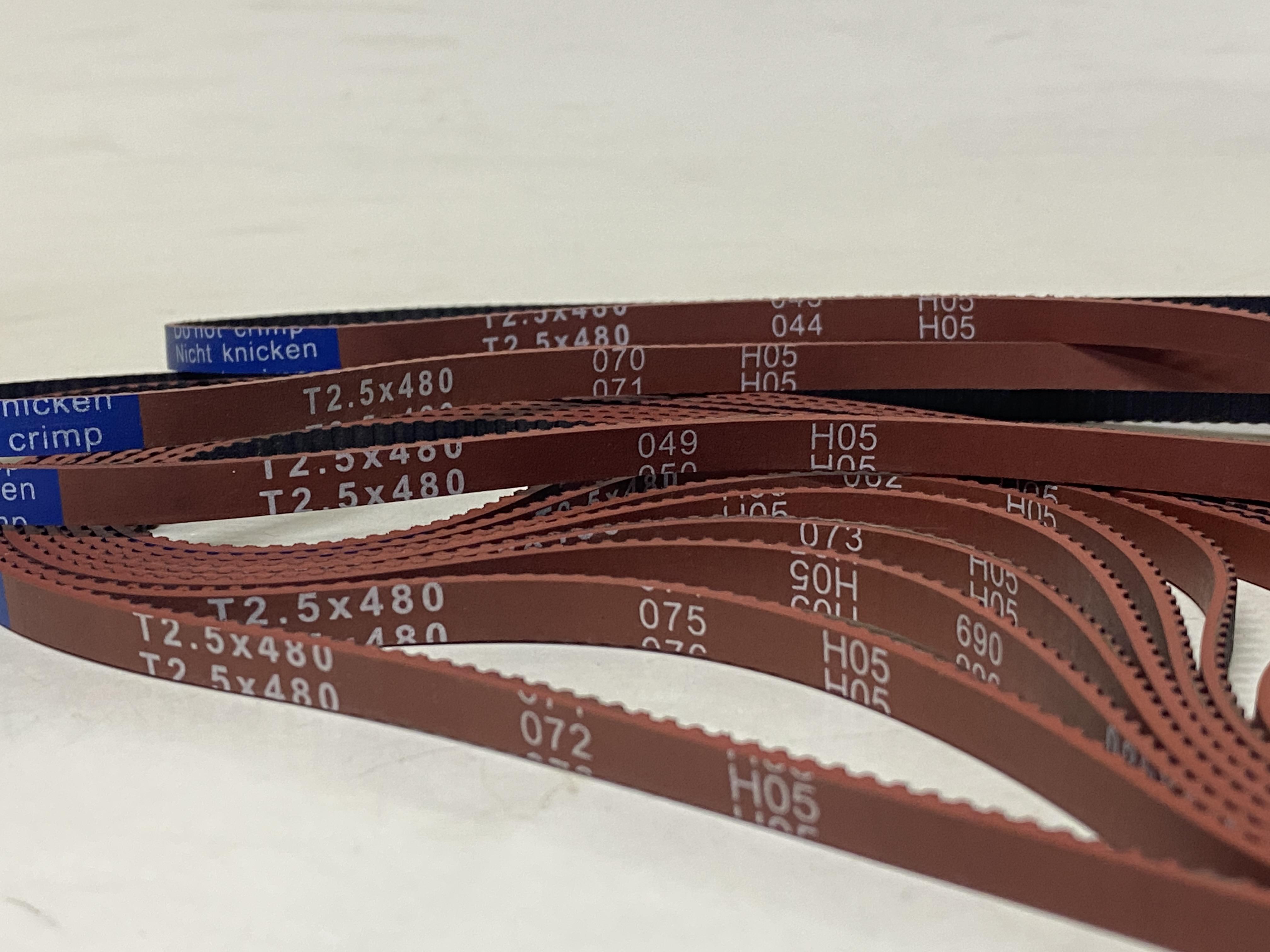T2,5 480 6MM Kauçuk Zaman Kayış