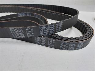 H 390 25MM Kauçuk Zaman Kayış