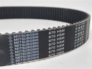 HTD5M 670 Mitsuboshi 25MM Kauçuk Zaman Kayış