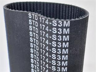 STD3M 174 Kauçuk Zaman Kayış