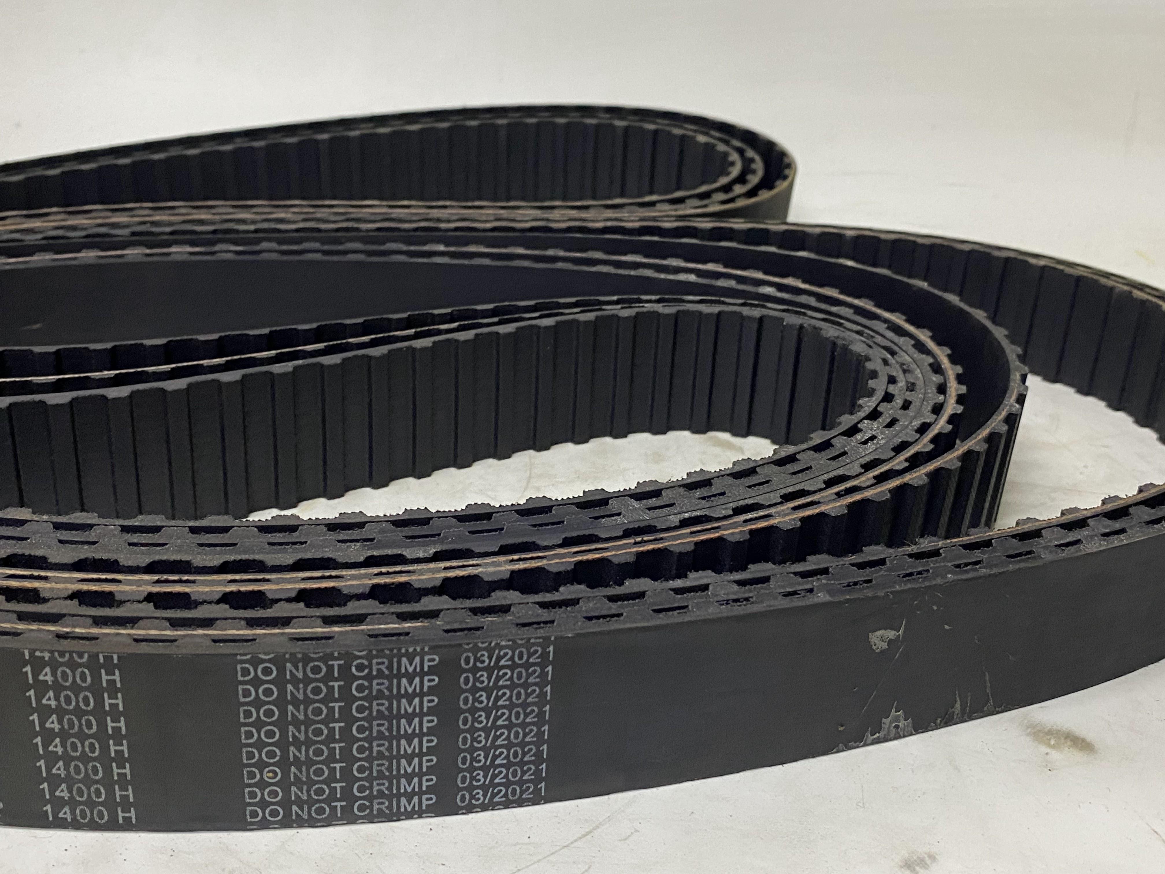 H 1400 38MM Kauçuk Zaman Kayış