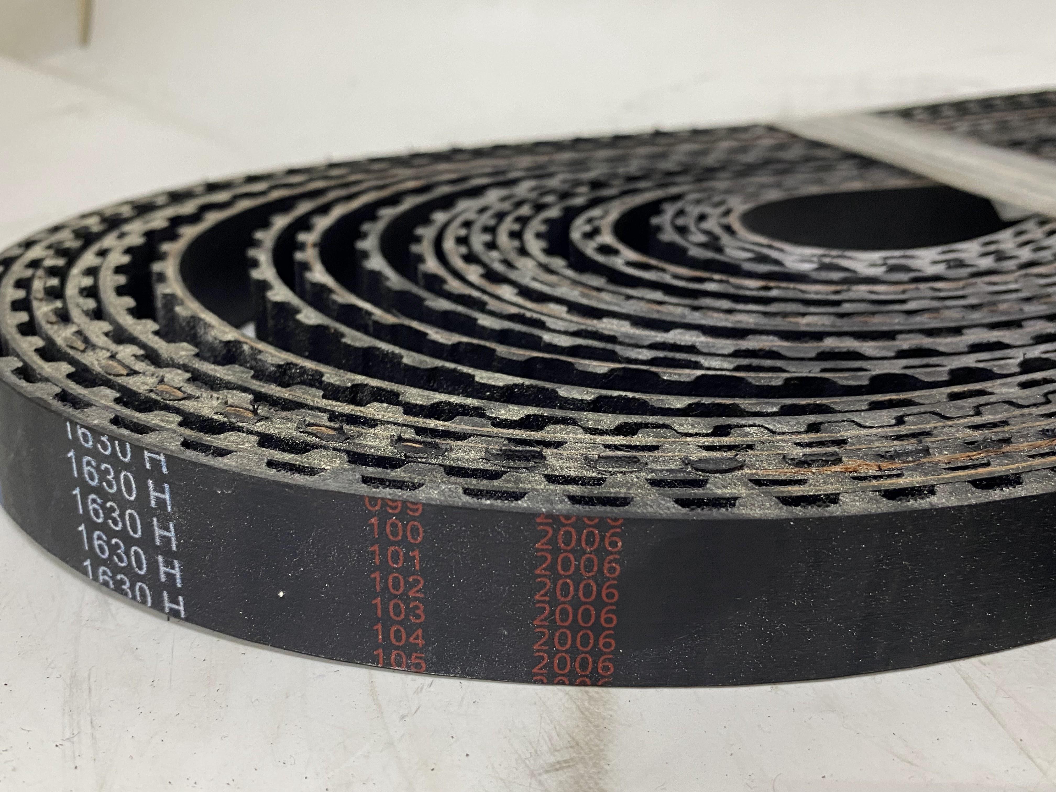 H 1630 25MM Kauçuk Zaman Kayış
