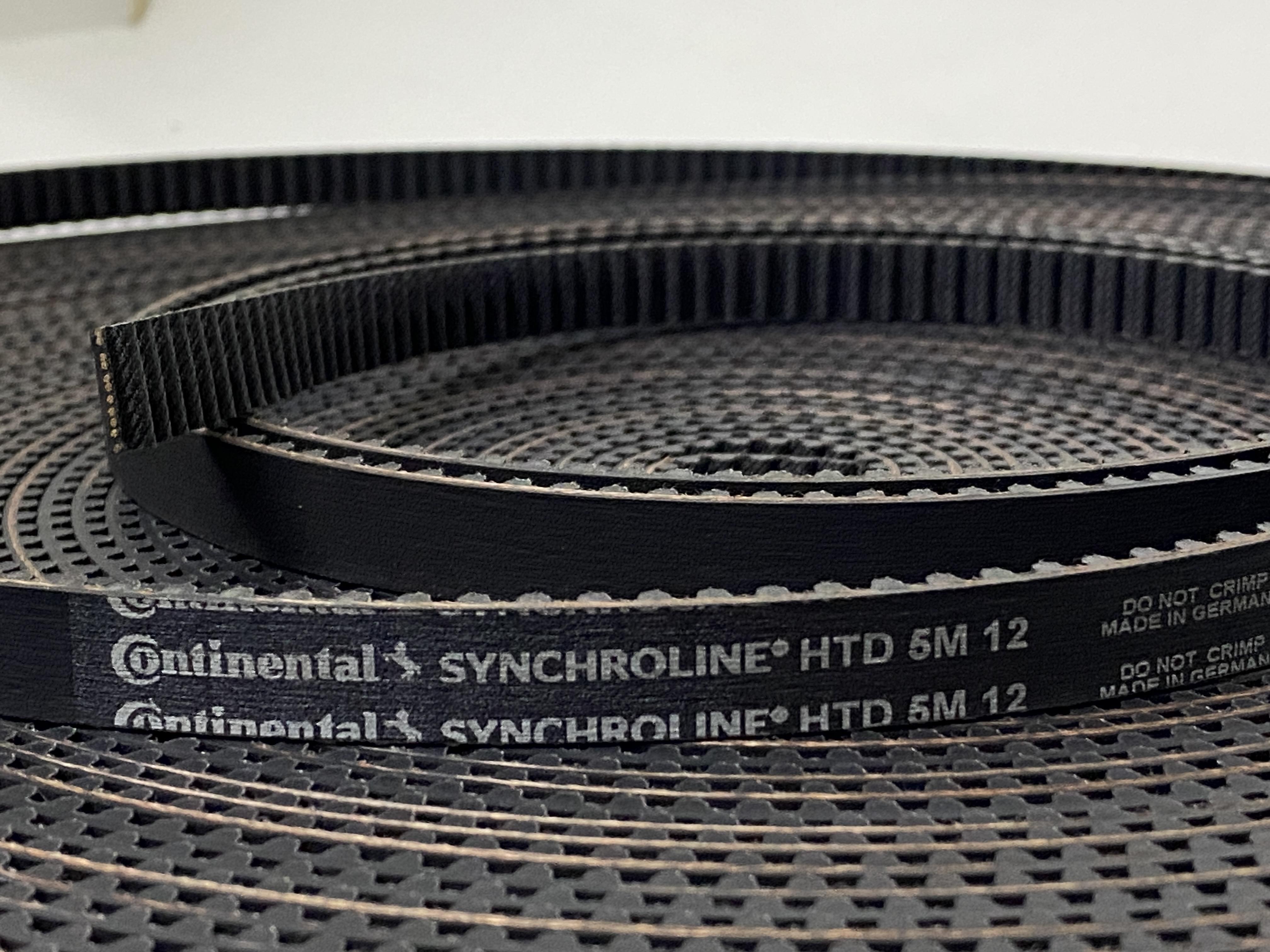 HTD5M 12MM Contitech Açık Uçlu Kauçuk Zaman Kayış