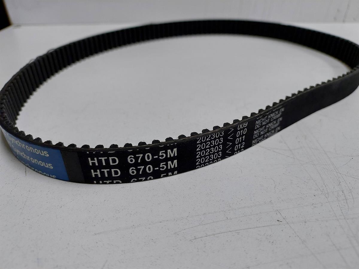 HTD5M 670 15MM KAUÇUK ZAMAN KAYIŞ