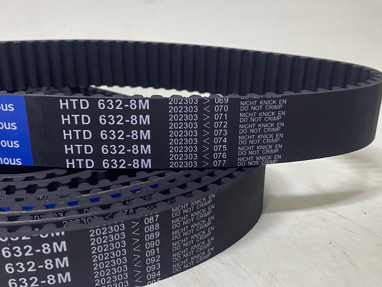 HTD8M 632 30MM Kauçuk Zaman Kayış