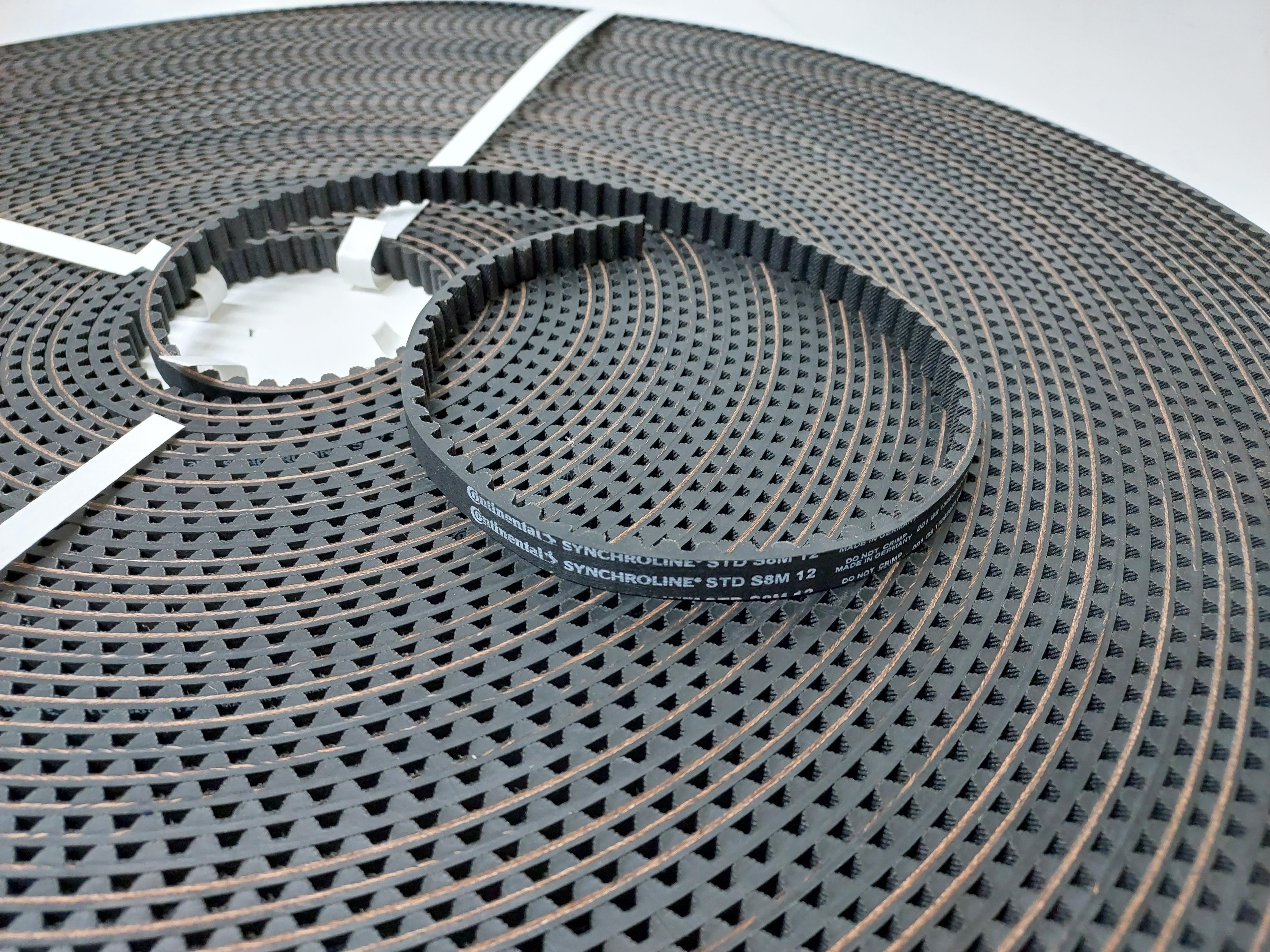 STD8M 12MM Contitech Açık Uçlu Kauçuk Zaman Kayış