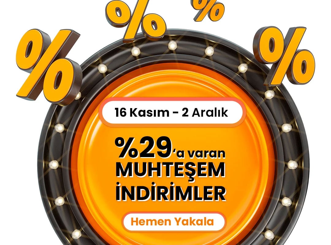 Muhteşem Kasım İndirimleri