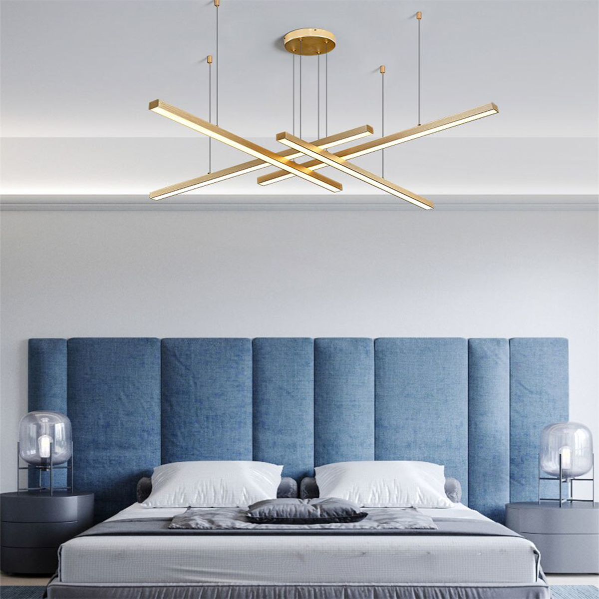 ÇAPRAZ LED SARKIT LAMBA,AVİZE,MODERN AYDINLATMA,DEKORATİF IŞIK