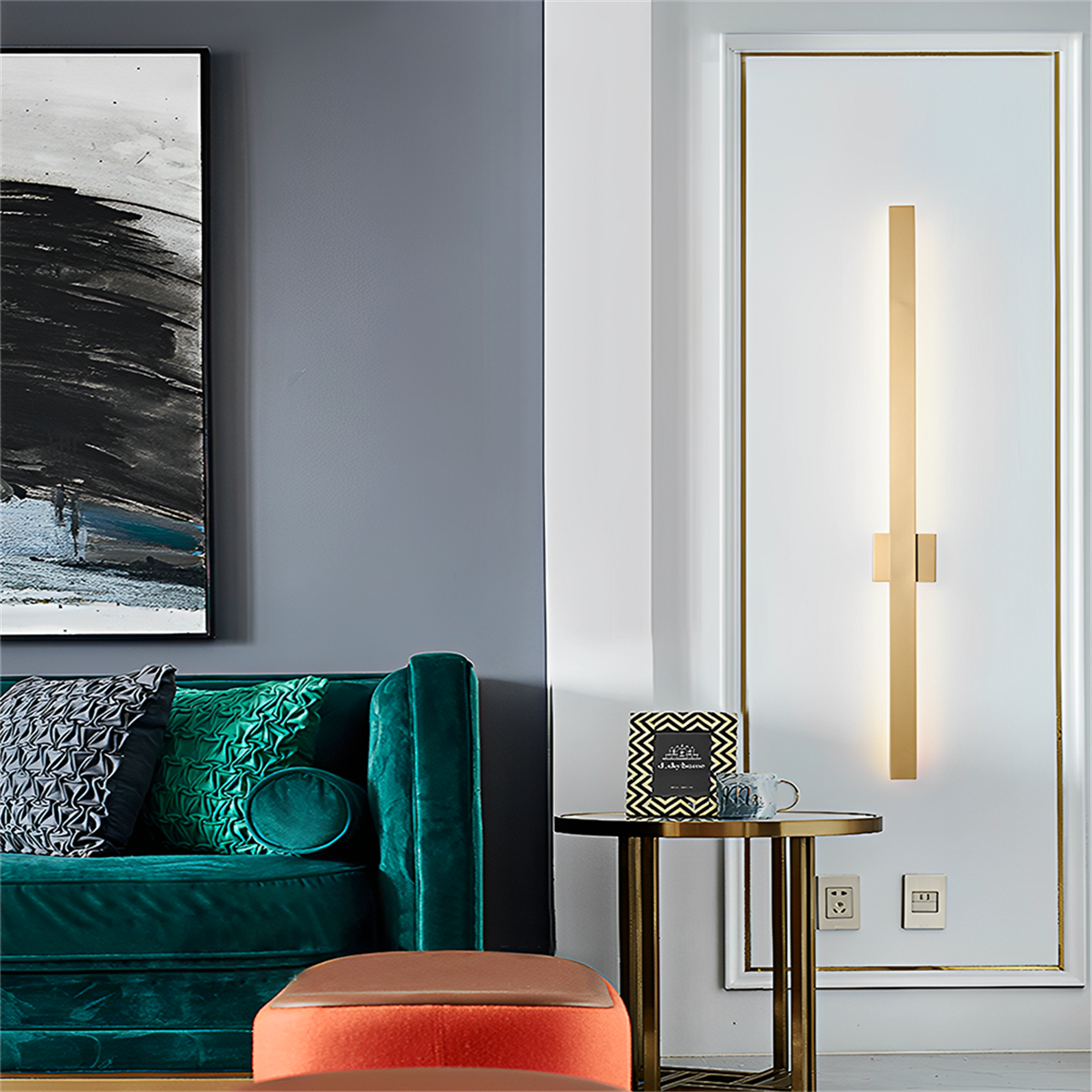 KILIÇ APLİK,DEKORATİF DUVAR AYDINLATMA,MODERN AVİZE 70 CM