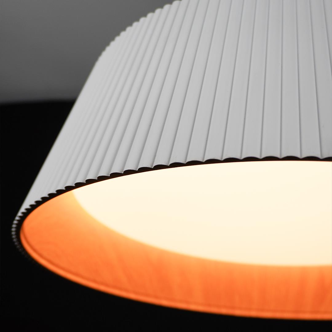 KUMANDALI MODERN BEYAZ LED SARKIT AVİZE 3 IŞIK RENKLİ MODERN TAVAN LAMBASI 