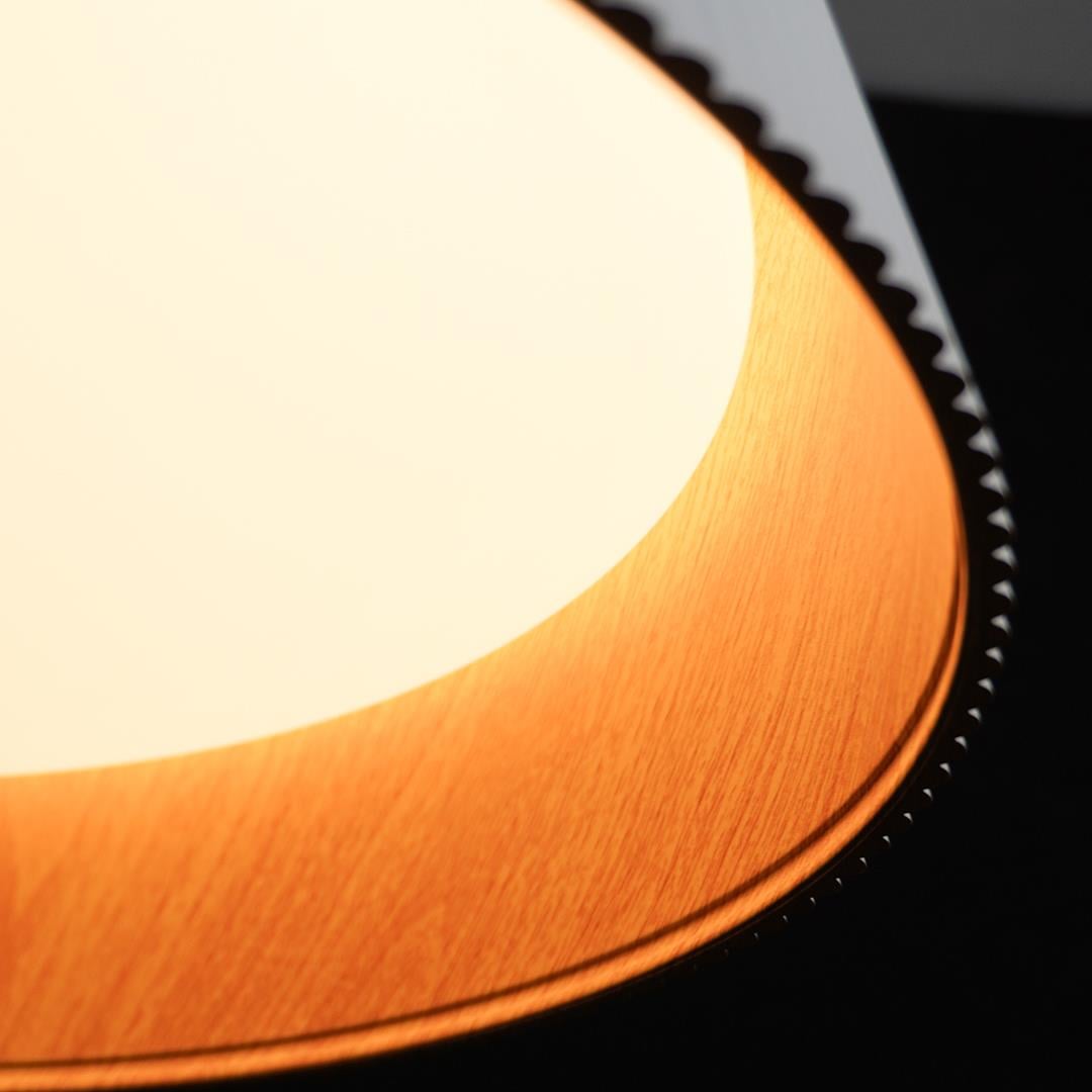 KUMANDALI MODERN BEYAZ LED SARKIT AVİZE 3 IŞIK RENKLİ MODERN TAVAN LAMBASI 