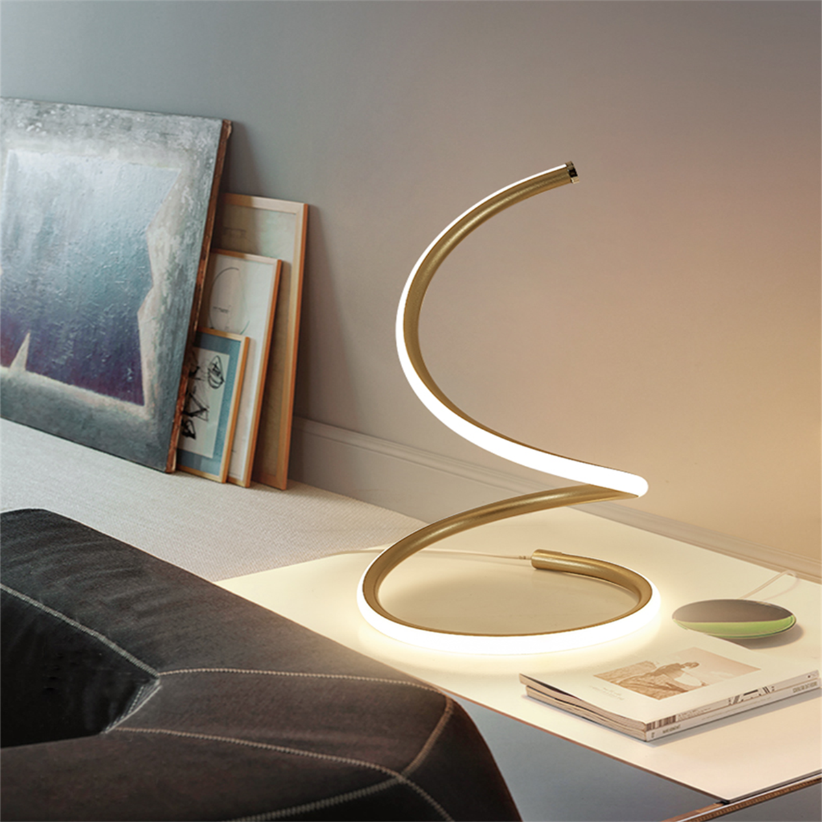 SARMAL LED MASA LAMBASI,DEKORATİF AYDINLATMA,MODERN IŞIK