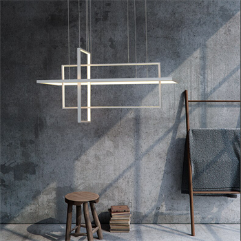 3-DİKDÖRTGEN LED LAMBA,SARKIT AVİZE,MODERN AYDINLATMA,DEKORATİF IŞIK