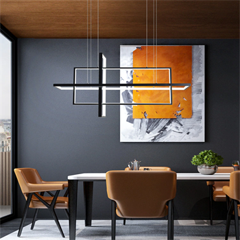 3-DİKDÖRTGEN LED LAMBA,SARKIT AVİZE,MODERN AYDINLATMA,DEKORATİF IŞIK