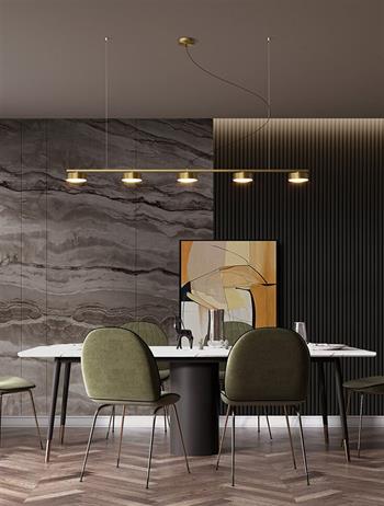 5 SPOTLU LED LAMBA,SARKIT AVİZE,MODERN AYDINLATMA,DEKORATİF IŞIK