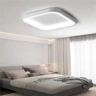 KUMANDALI LED AYDINLATMA BEYAZ KARE PCBLİ LED MODERN TAVAN LAMBASI 