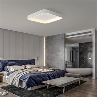 KUMANDALI LED AYDINLATMA BEYAZ KARE PCBLİ LED MODERN TAVAN LAMBASI 