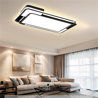 KUMANDALI LED AYDINLATMA DİKDÖRTGEN MODERN TAVAN LAMBASI PLAFONYER 90x60cm CL8025-90X60