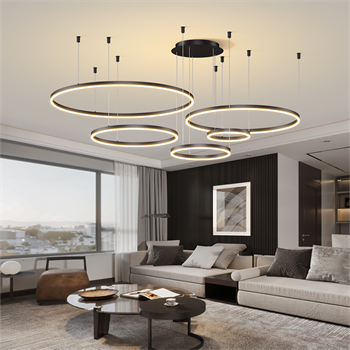 ÇEMBER(Ø40,60,80,100,120CM) LED LAMBA,YUVARLAK SARKIT AVİZE,MODERN AYDINLATMA,DEKORATİF IŞIK