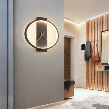 ÇEMBER LED SAAT,APLİK,DUVAR AYDINLATMASI