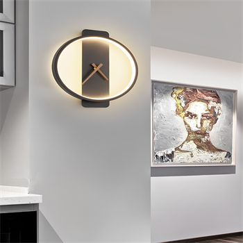 ÇEMBER LED SAAT,APLİK,DUVAR AYDINLATMASI