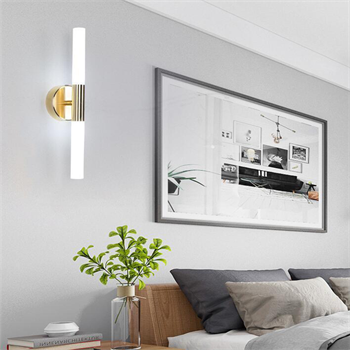 ÇİFT TARAF AKRİLİK BORU DUVAR LAMBASI,LED APLİK,MODERN AYDINLATMA