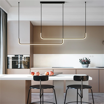 ÇİFT YAY LED LAMBA,YAY SARKIT AVİZE,MODERN AYDINLATMA,DEKORATİF IŞIK