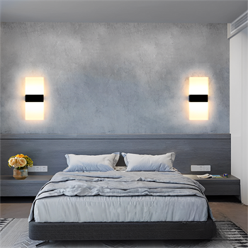 DİKDÖRTGEN AKRİLİK DUVAR AYDINLATMA,APLİK,LAMBA