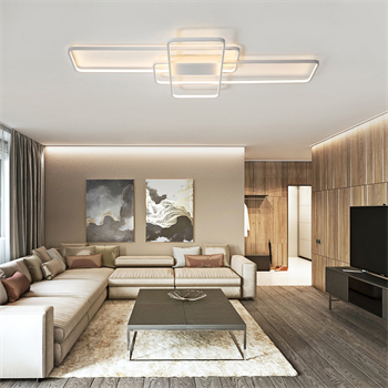 DİKDÖRTGEN*3 LED TAVAN LAMBASI,AVİZE,MODERN AYDINLATMA,DEKORATİF IŞIK