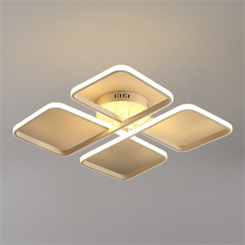 DÖRTLÜ KARE LED TAVAN LAMBASI,AVİZE,MODERN AYDINLATMA,DEKORATİF IŞIK