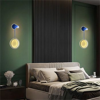 GOLD ÇEMBER SARKIT APLİK,DEKORAFİT DUVAR AYDINLATMA,KUMANDALI SPOT IŞIK