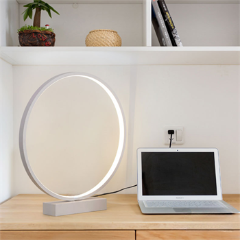 HALKA LED MASA LAMBASI,ÇEMBER DEKORATİF AYDINLATMA,MODERN IŞIK