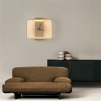 KARE LED SAAT,APLİK,DUVAR AYDINLATMASI