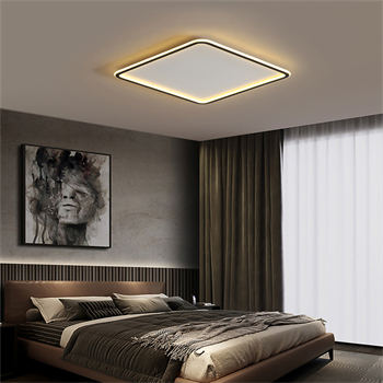 KUMANDALI KARE LED TAVAN LAMBASI, MODERN AVİZE,DEKORATİF IŞIK