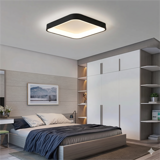KUMANDALI LED AYDINLATMA BEYAZ KARE PCBLİ LED MODERN TAVAN LAMBASI 