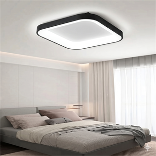 KUMANDALI LED AYDINLATMA BEYAZ KARE PCBLİ LED MODERN TAVAN LAMBASI 