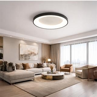 KUMANDALI LED AYDINLATMA BEYAZ PCBLİ ÇEMBER TAVAN LAMBASI,MODERN AVİZE