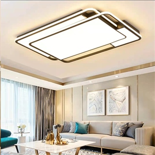 KUMANDALI LED AYDINLATMA DİKDÖRTGEN MODERN TAVAN LAMBASI PLAFONYER 90x60cm CL8025-90X60