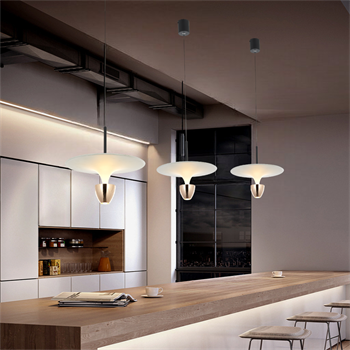 LED LAMBA,PARAŞÜT SARKIT AVİZE,MODERN AYDINLATMA Ø30CM ÇAP AŞAĞI IŞIK