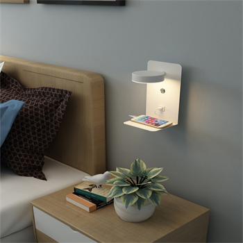 OKUMA LAMBASI,YATAK BAŞI APLİK,USB SARJ GİRİŞLİ