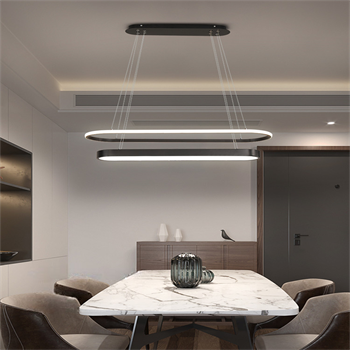 OVAL İÇİ OVAL LED LAMBA,SARKIT AVİZE,MODERN AYDINLATMA,DEKORATİF IŞIK