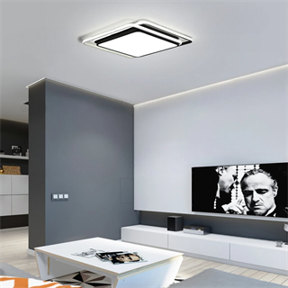 KUMANDALI LED AYDINLATMA SARMAL KARE PLAFONYER,MODERN  TAVAN LAMBASI