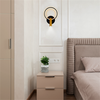 SPOTLU ÇEMBER APLİK,LAMBA,LED DUVAR AYDINLATMASI