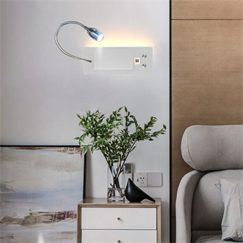 TELEFON,KİTAP TUTUCU,OKUMA LAMBASI,YATAK BAŞI APLİK,USB SARJ GİRİŞLİ SOL