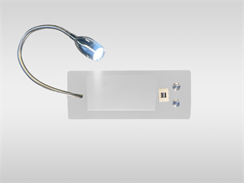 TELEFON,KİTAP TUTUCU,OKUMA LAMBASI,YATAK BAŞI APLİK,USB SARJ GİRİŞLİ SOL