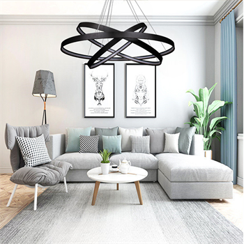 YUVARLAK(Ø85,70,55CM) LED SARKIT LAMBA,ÇEMBER AVİZE,MODERN AYDINLATMA,DEKORATİF IŞIK