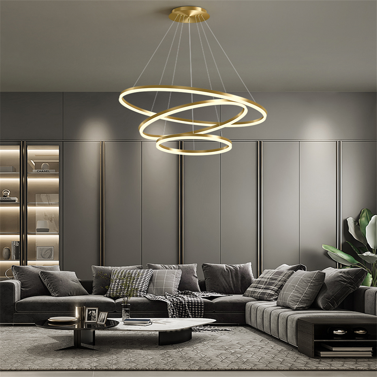 ÇEMBER(Ø40,60,80CM) LED LAMBA,YUVARLAK SARKIT AVİZE,MODERN AYDINLATMA,DEKORATİF IŞIK